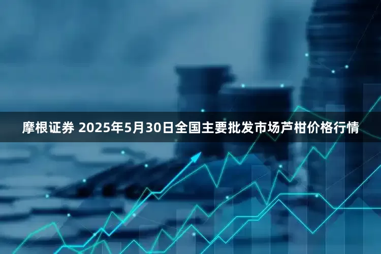 摩根证券 2025年5月30日全国主要批发市场芦柑价格行情